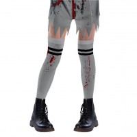 Blutige Zombie Strümpfe für Kinder