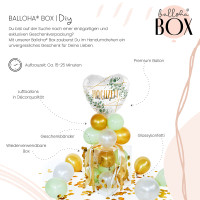 Vorschau: Balloha Geschenkbox DIY Hochzeit Eukalyptus XL