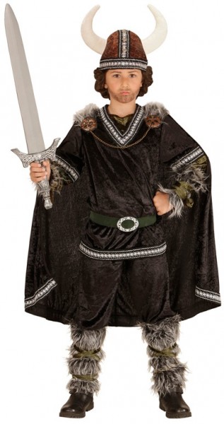 Mutiger William Wikinger Kinderkostüm