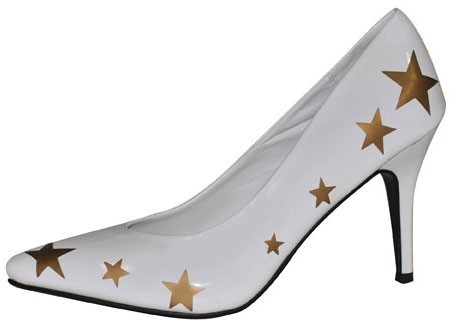 Guldstjärna disco pumps