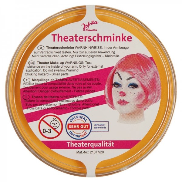 Profi Theaterschminke Gelb