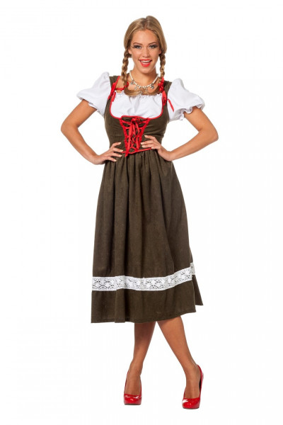 Angenehm Weites Dirndl Kostüm Berta