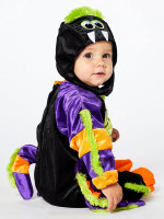 Förhandsgranskning: Mini Halloween spindelbarn kostym