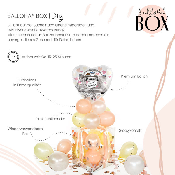 Balloha Geschenkbox DIY Weddingcar XL 3