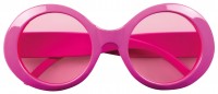 Runde Brille Neon Pink