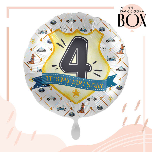 Balloha Geschenkbox DIY Police Academy Vier XL