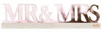 Country Wedding Mr & Mrs Schriftzug