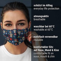 Vorschau: Mund Nasen Maske Tag der Toten