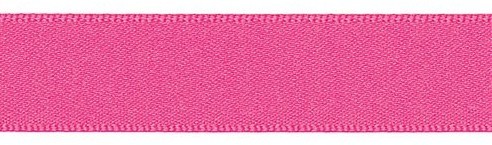 Pinke Satin Kuchenrüsche 1m