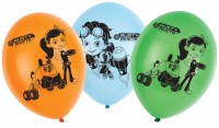 6 Rusty Rivets Latexballons 28cm