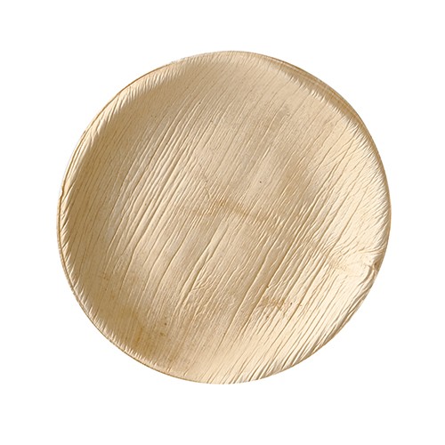 25 Palmblatt Teller Vivaldi rund 15cm