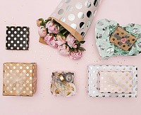 Vorschau: FSC Lovely Dots Geschenkpapier türkis