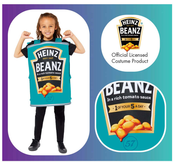 Heinz Beanz Kostüm für Kinder 4