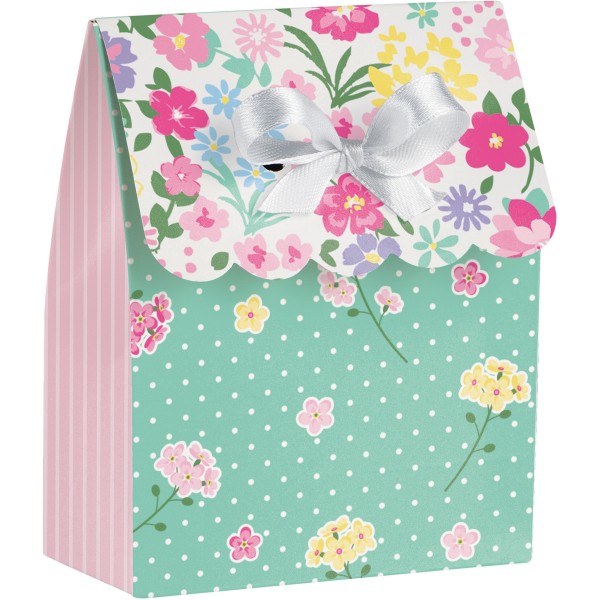 12 Florale Teeparty Geschenktüten