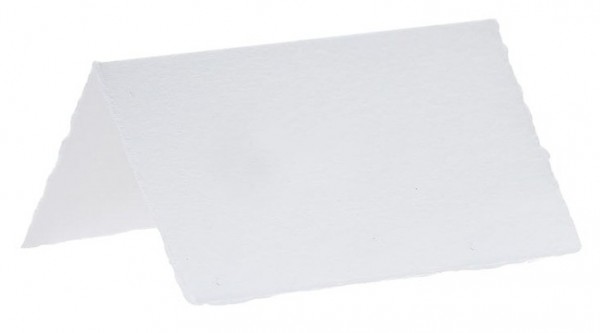 10 Baumwoll Papier Tischkarten