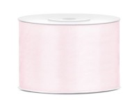 25m Satin Geschenkband puderrosa 5cm breit