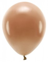 100 Eco Pastell Ballons hellbraun 30cm