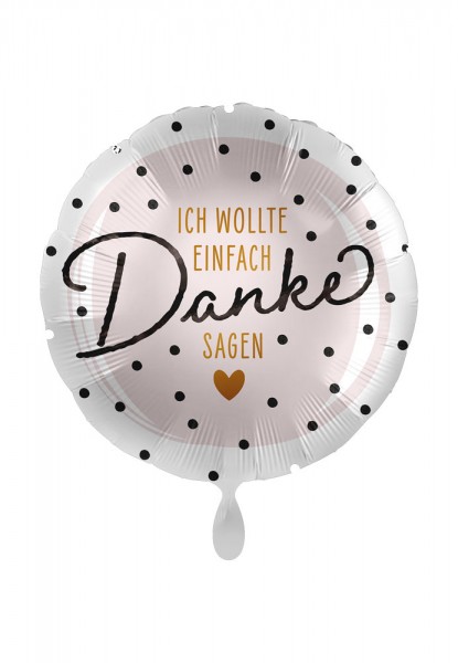 Danke sagen Folienballon 43cm