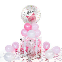 Vorschau: Balloha Geschenkbox DIY Viel Glück Schweinchen XL