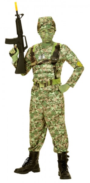 Militär Soldat Lucas Kinderkostüm 4