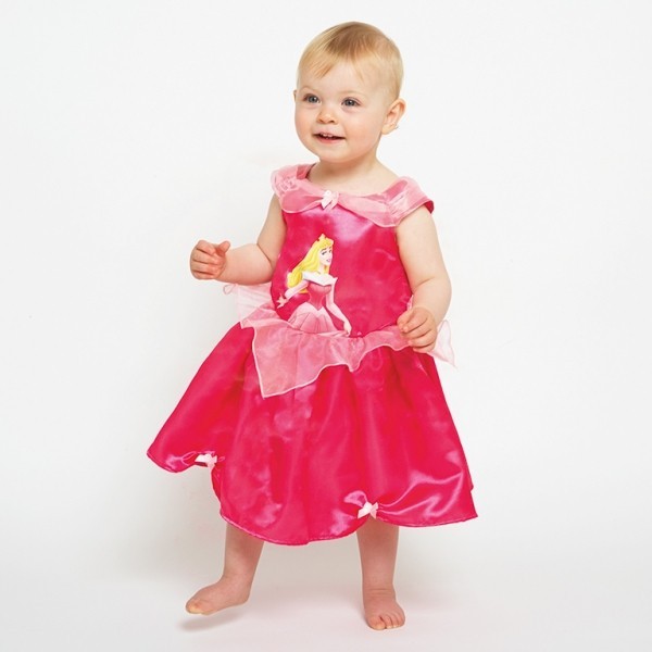 Pinkes Dornröschen Prinzessinenkleid für Babies