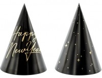 6 Royal New Year Partyhüte 16cm