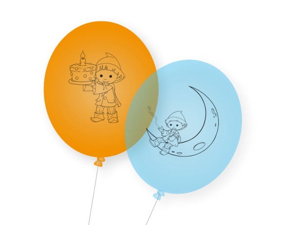 8 Sandmännchen Latexballons