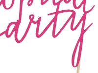 Vorschau: Tropical Party Tortendeko in Pink 24cm