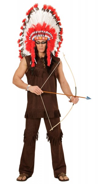 Indianer Häuptling Kenai Herrenkostüm 4