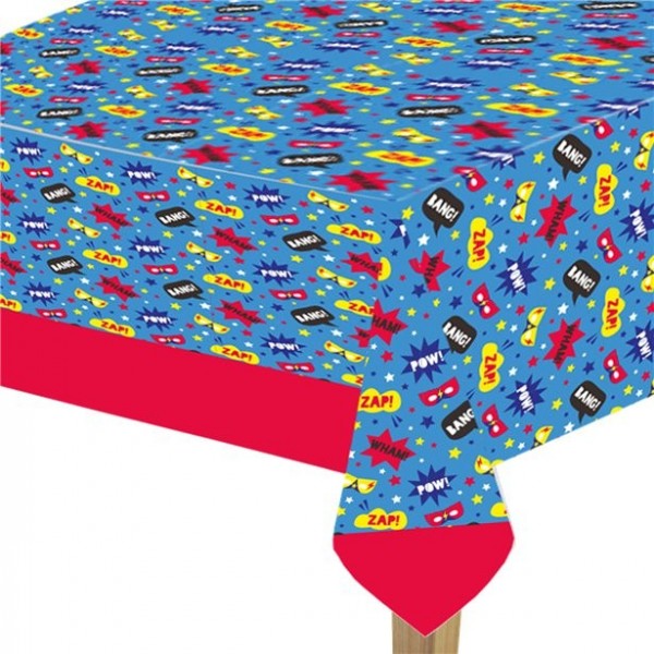 Comic Helden Tischdecke 1,8 x 1,2m