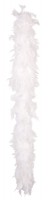 Stilvolle Federboa 180cm Weiß