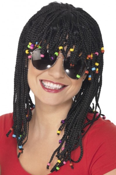 Rasta-Perücke Mit Bunten Perlen 2