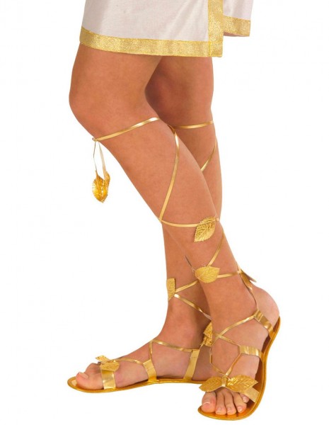 Römische Goldsandalen