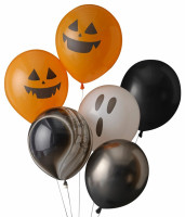 Vorschau: 6 Night of the Pumpkin Ballons 30cm