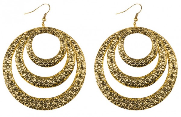 Glitter Ohrringe Kreise 3