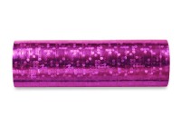 Holografische Luftschlangen pink 3,8m