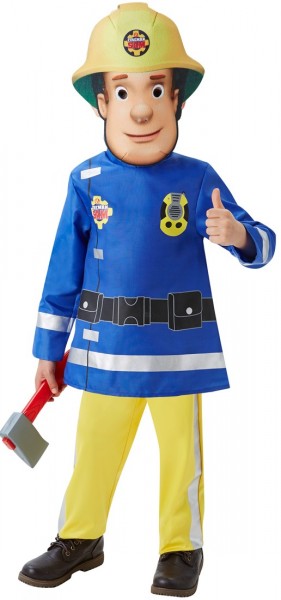 Feuerwehrmann Sam Kinderkostüm Deluxe - Größe T