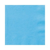 20 Servietten Vera hellblau 25cm