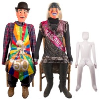 Aufblasbare Abraham & Sarah Puppe
