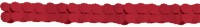 Rote Deko Papier Girlande 3,65m