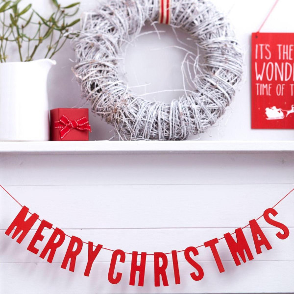 Nordische Weihnacht Merry Christmas Girlande 2