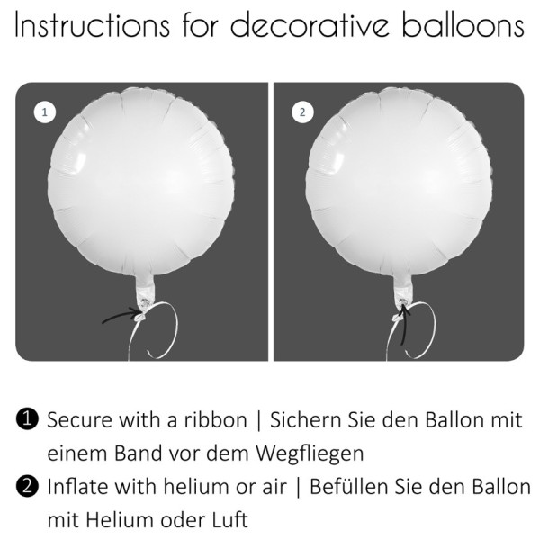 Best Dad Folienballon ENG 43cm