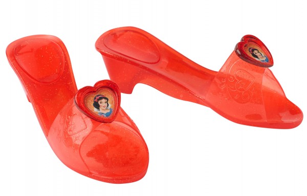 Rote Schneewittchen Ballschuhe