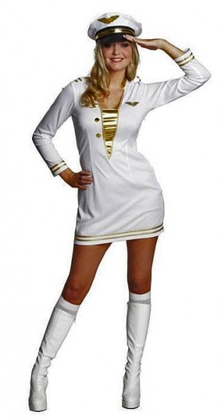 Sexy Pilotin Damenkleid