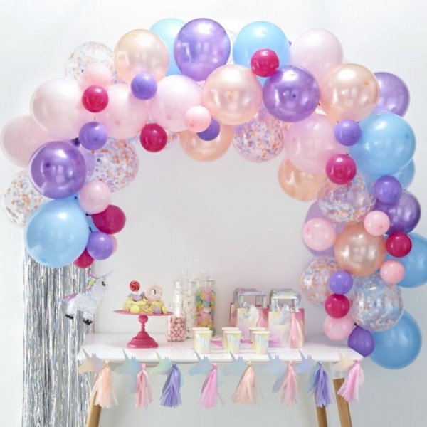 Candy Land Ballongirlanden Set