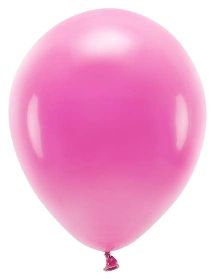 100 Eco Pastell Ballons pink 30cm