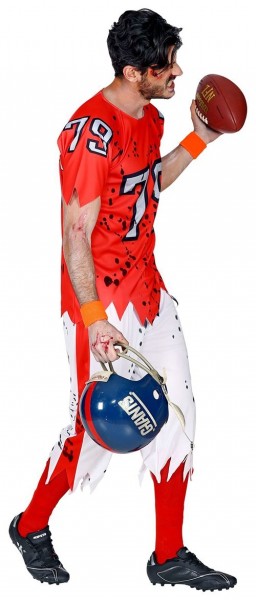 Zombie Footballspieler Lance Kostüm 4