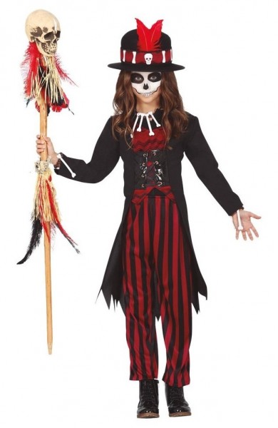 Voodoo Meisterin Mädchenkostüm
