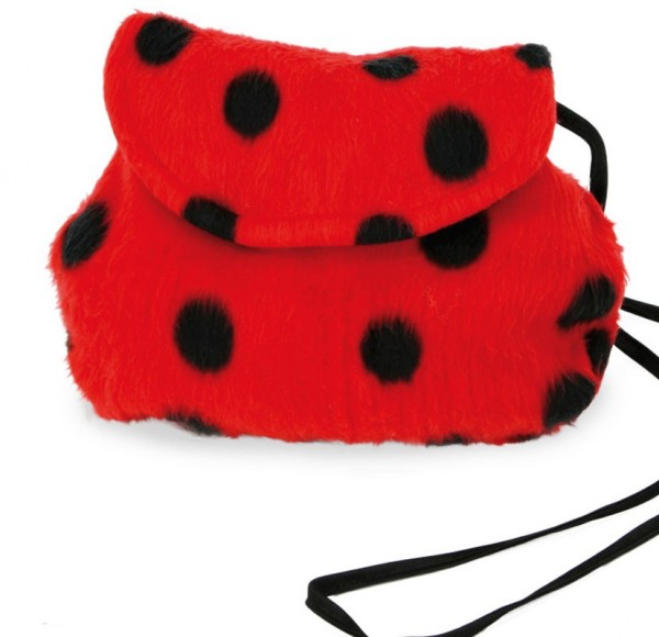 Kuschelige Marienkäfer Plüsch Tasche