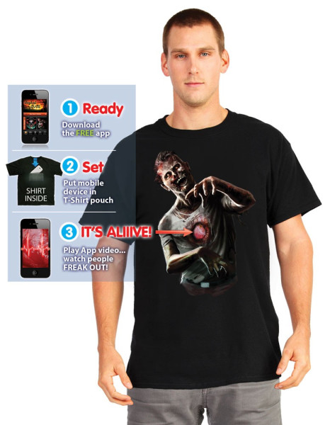Klopfendes Herz Zombi Shirt